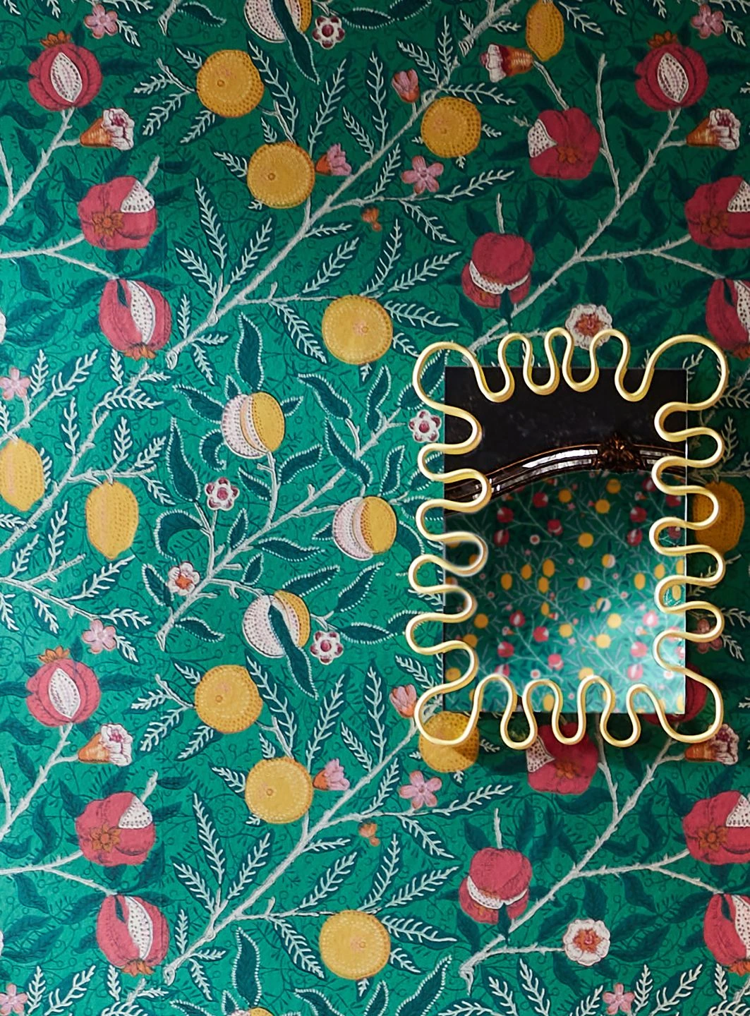 Tapete Therese Patinagrün 1 Tapete Therese Patinagrün