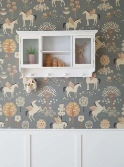 Tapete True Unicorns Dunkelgrau 9 Tapete True Unicorns Dunkelgrau -Tapetengeschäft True Unicorns P 389185 2880x1440