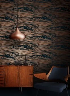 Tapete Ulysses Rosé Gold Schimmer -Tapetengeschäft Ulysses B 835214 2880x1440