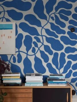 Wandbild Voyage Saphirblau