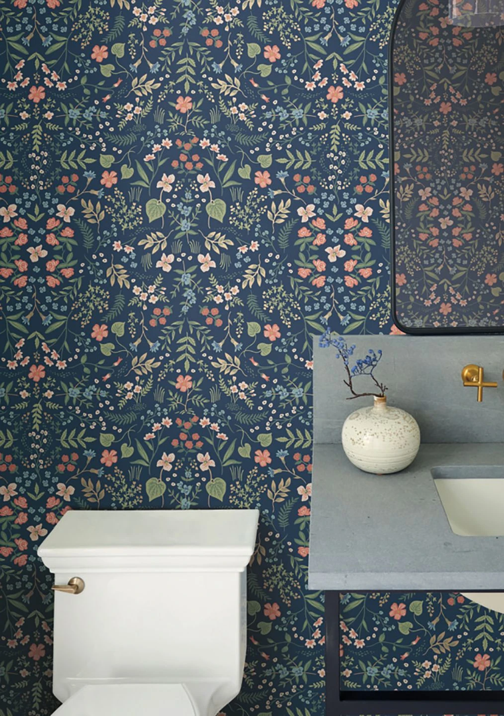 Tapete Wildwood Stahlblau 4 Tapete Wildwood Stahlblau - Image 4