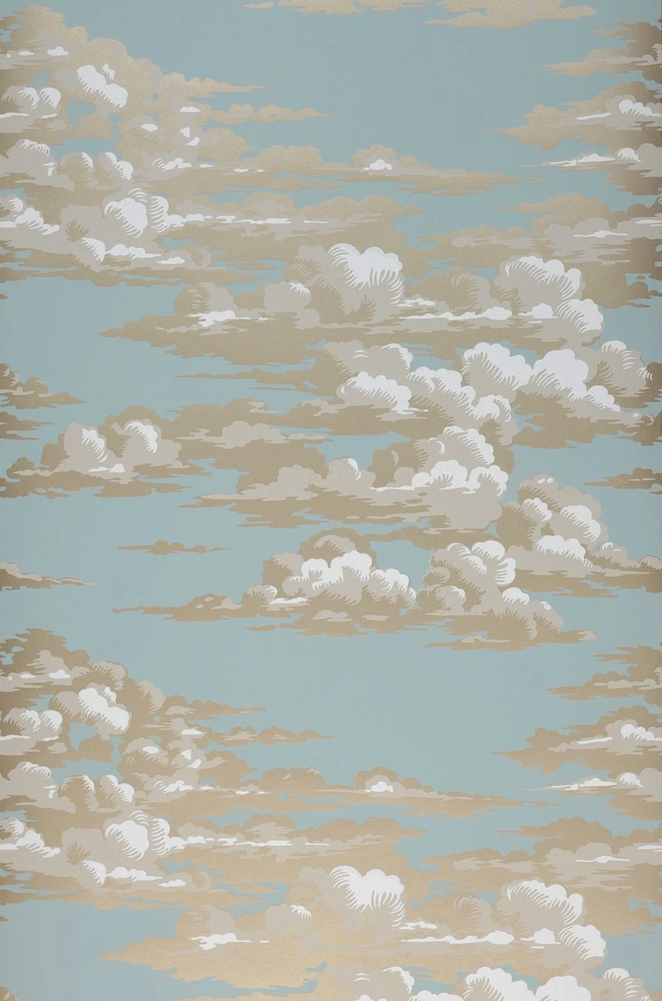 Tapete Dante Weissblau 2 Tapete Dante Weissblau – Bild 2