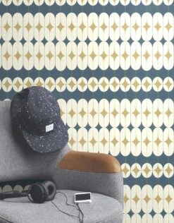 Tapete Yukina Ozeanblau -Tapetengeschäft Yukina B 250973 2880x1440