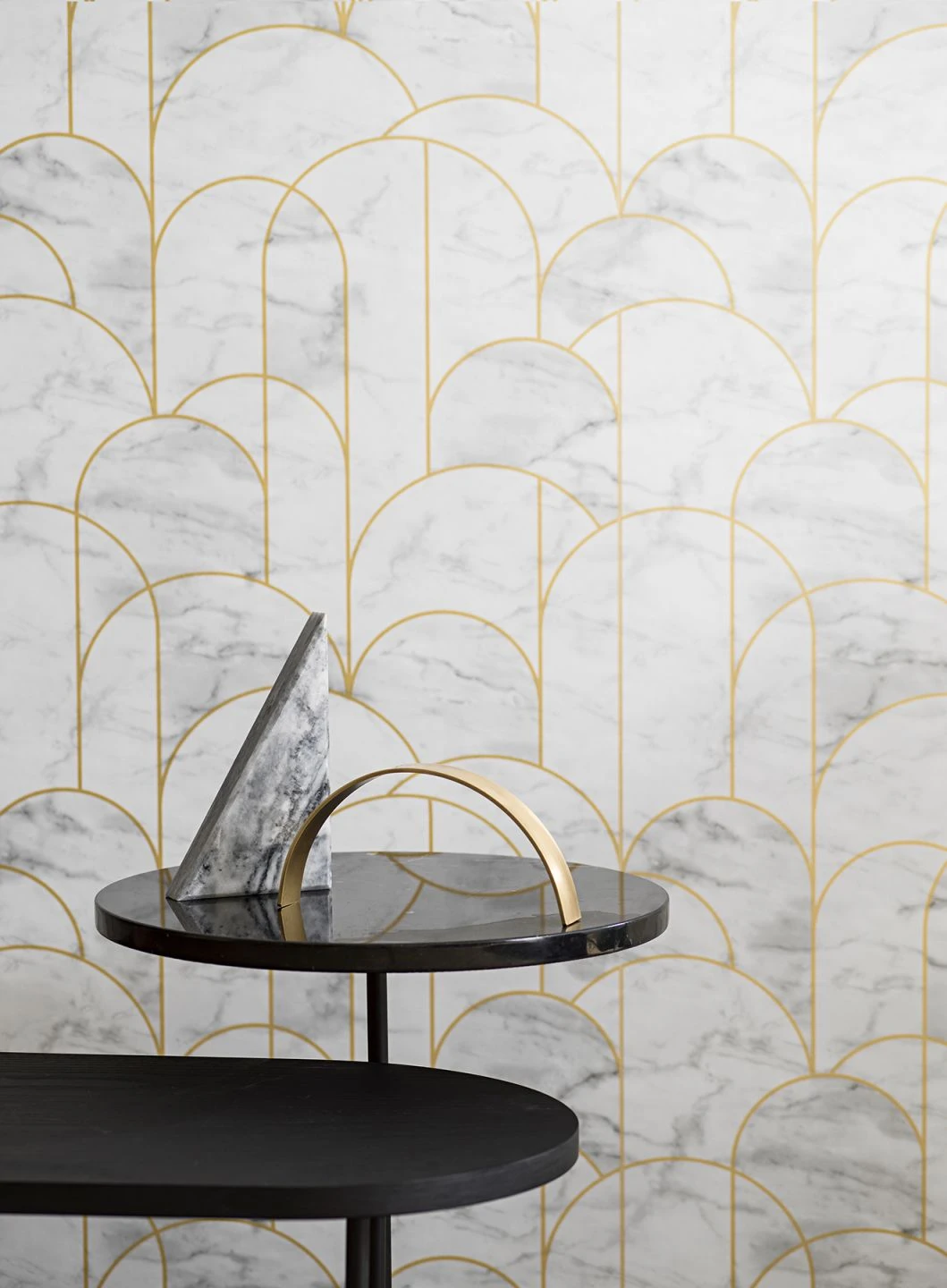 Tapete Zania Grauweiss 1 Tapete Zania Grauweiss