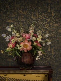 Tapete Zen Garden Basaltgrau -Tapetengeschäft Zen Garden C 452392 2880x1440