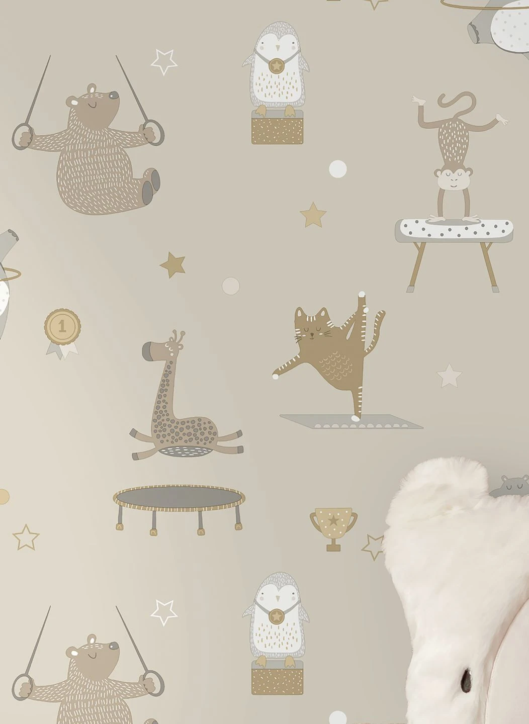 Tapete Zolympic Hellbeigegrau 1 Tapete Zolympic Hellbeigegrau