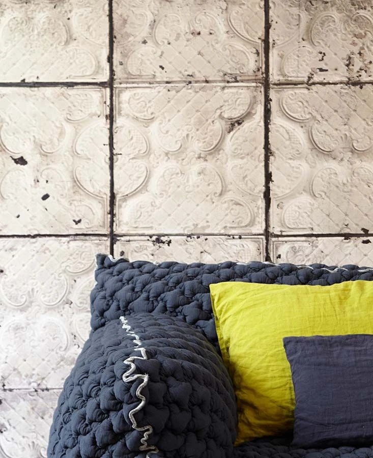 Tapete Brooklyn Tins 03 Blassgraubraun 1 Tapete Brooklyn Tins 03 Blassgraubraun