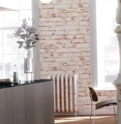 Tapete Killa Ziegelrot