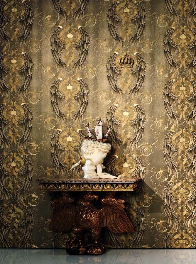 Tapete Morrigan Gold 4 Tapete Morrigan Gold – Bild 4