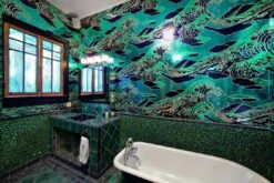 Tapete Onda Grün 7 Tapete Onda Grün -Tapetengeschäft onda 320111 a 2880x1440